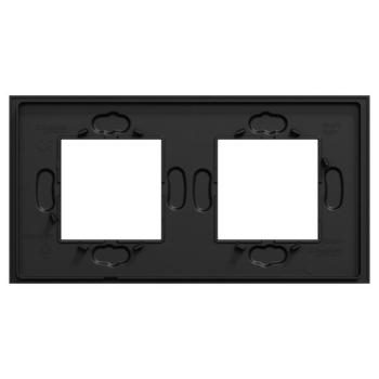  Unica D plaq gomme noire 2P 