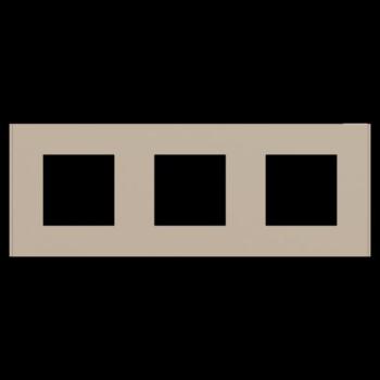  Unica D plaq taupe 3P 