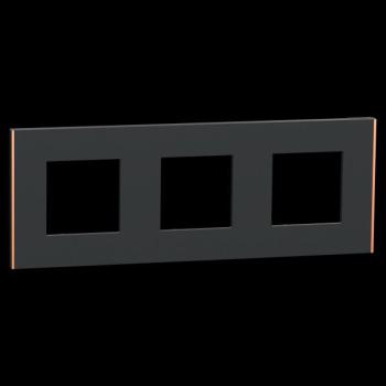  Unica D plaq anth/cuivre 3P 