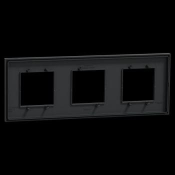  Unica D plaq anth/argent 3P 