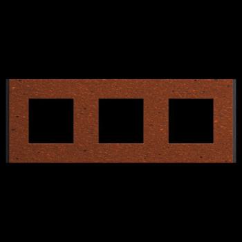  Unica D plaq terracotta 3P 