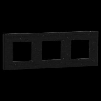  Unica D plaq recycl noir 3P 