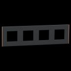  Unica D plaq anth/cuivre 4P 