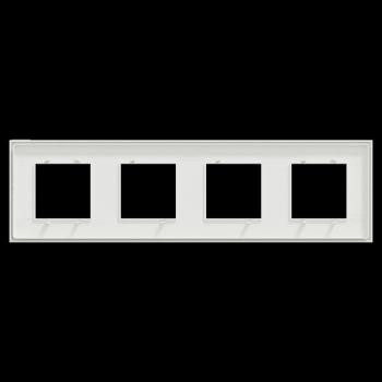  Unica D plaq blanc/cuivre 4P 