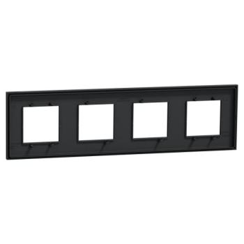  Unica D plaq anth/argent 4P 