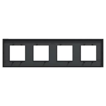  Unica D plaq anth/argent 4P 