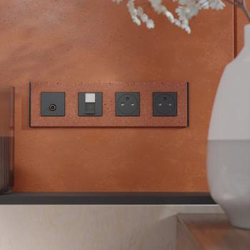  Unica D plaq terracotta 4P 