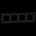  Unica D plaq gomme noire 4P 