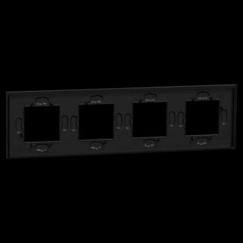  Unica D plaq gomme noire 4P 