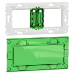  Sup fixation 4m/2P plastique 