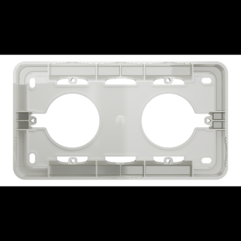  Bote en saillie blanc 2P 