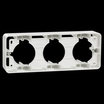  Bote en saillie blanc 3P 