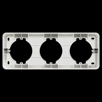  Bote en saillie blanc 3P 