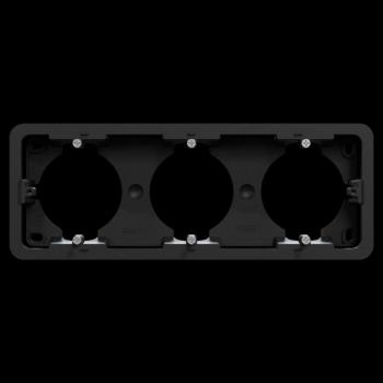  Bote en saillie anthracite 3P 