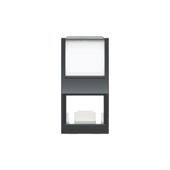  Prise 1 RJ45 S-One inc 1m Anth 