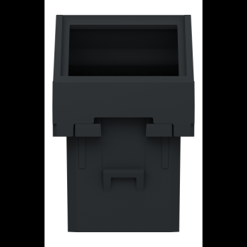  Prise 1 RJ45 S-One inc 1m Anth 