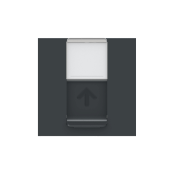  Prise 1 RJ45 S-One 2m Anth 