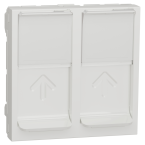  Prise 2 RJ45 S-One 2m Blanc 