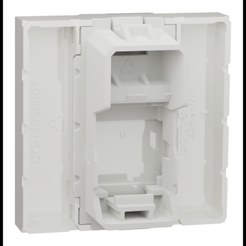  Prise 1 RJ45 Keyst/Syst 2m Bla 