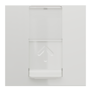  Prise 1 RJ45 Keyst/Syst 2m Bla 