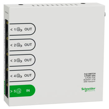  Resi9 SWITCH ETH POE 5P 1GBIT 
