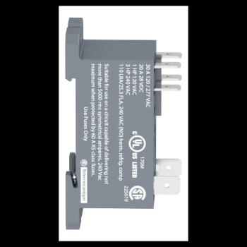  relais RP fixe 2F 25A 24VDC 