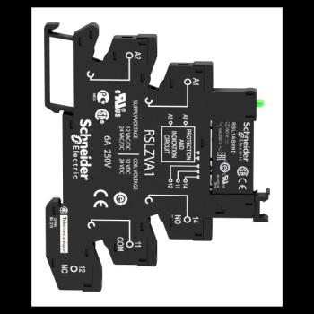  relais + embase 1OF 6A 110V 
