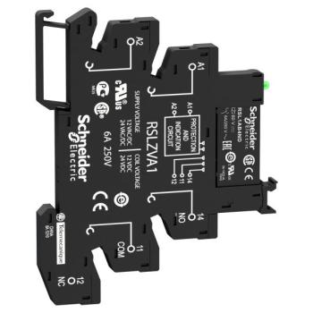 relais + embase 1OF 6A 12V 