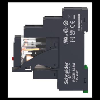  relais + embase 2OF 5A 230VAC 