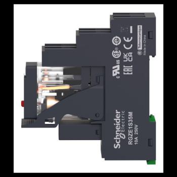  relais + embase 2OF 5A 230VAC 