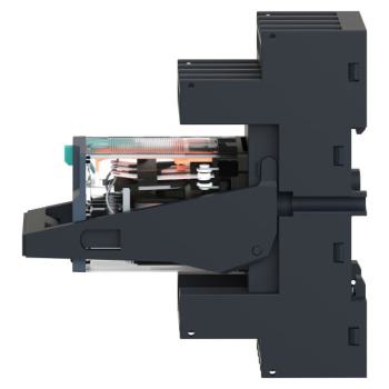  relais + embase 4OF 6A 230VAC 