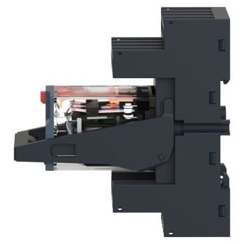  relais + embase 4OF 6A 24VAC 