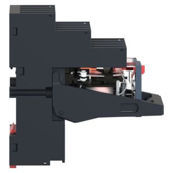  relais + embase 4OF 6A 24VAC 