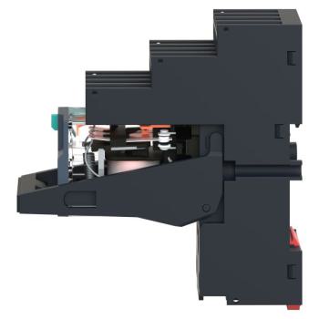  relais + embase 4OF 6A 24VDC 