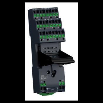  push-in socket with clamp 