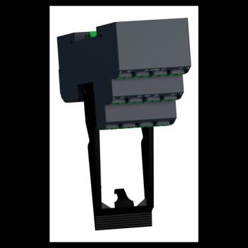  push-in socket with clamp 