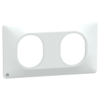  Plaque 2 postes Hor 71mm AntiB 