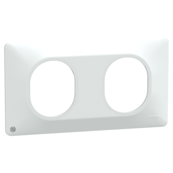  Plaque 2 postes Hor 71mm AntiB 