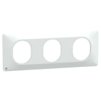  Plaque 3 postes Hor 71mm AntiB 