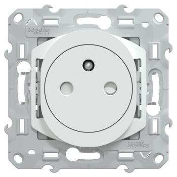  Prise 2P+T affl Griffes Blanc 