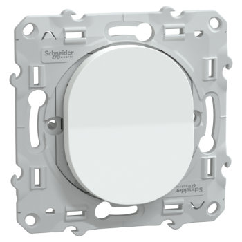  Poussoir Fermeture Blanc 