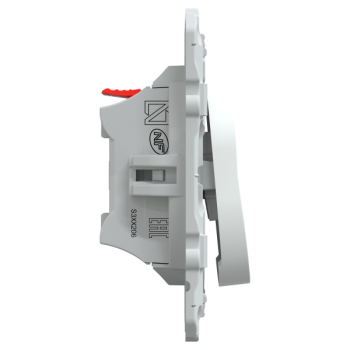  Poussoir Fermeture Blanc 