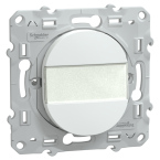  Poussoir Porte Etiquette Blanc 