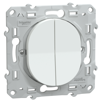  Combi VV + Poussoir Blanc 