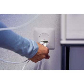  Chargeur USBA 7,5W+C 45W Blanc 