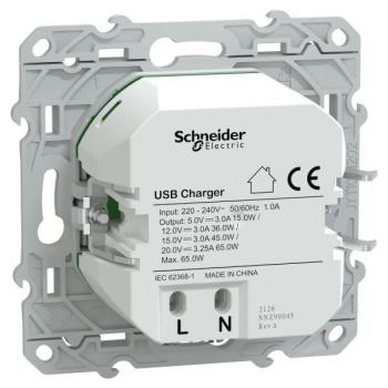  Chargeur USB-C 65W Blanc 