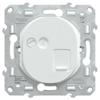  RJ45 CAT6a STP Blanc 