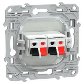  Prise HP 2 sorties Blanc 