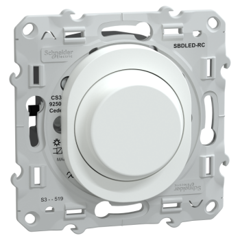  Ovalis variateur univ. Blanc 