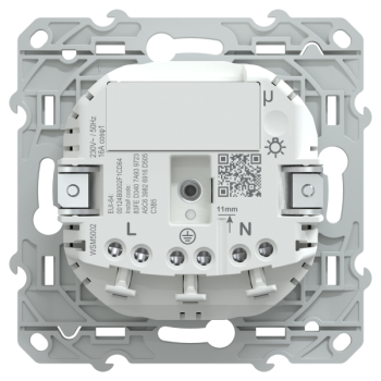  Wiser 2P+T Connect�e 16A Blanc 